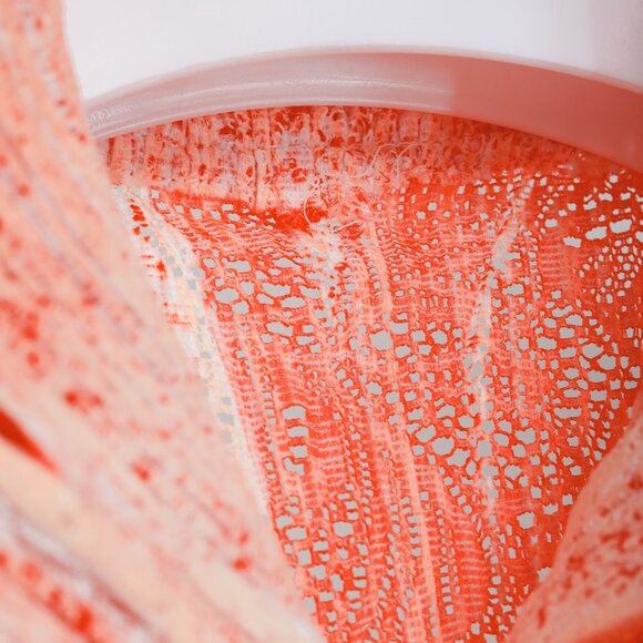 Issey Miyake Archival Red White Crinkle Texture Jacket - Picture 10 of 10